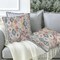 Throw Pillow Covers Ethnic Boho Pillow Covers 18x18 Inch Set of 2 Rug Boho Style Ethnic Design Throw Pillows Decorative Pillow Cases Cushion Covers for Bedroom Livingroom Sofa Farm House